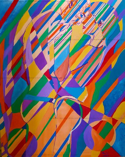 Attraverso le barricate - a Paint Artowrk by sofia hale